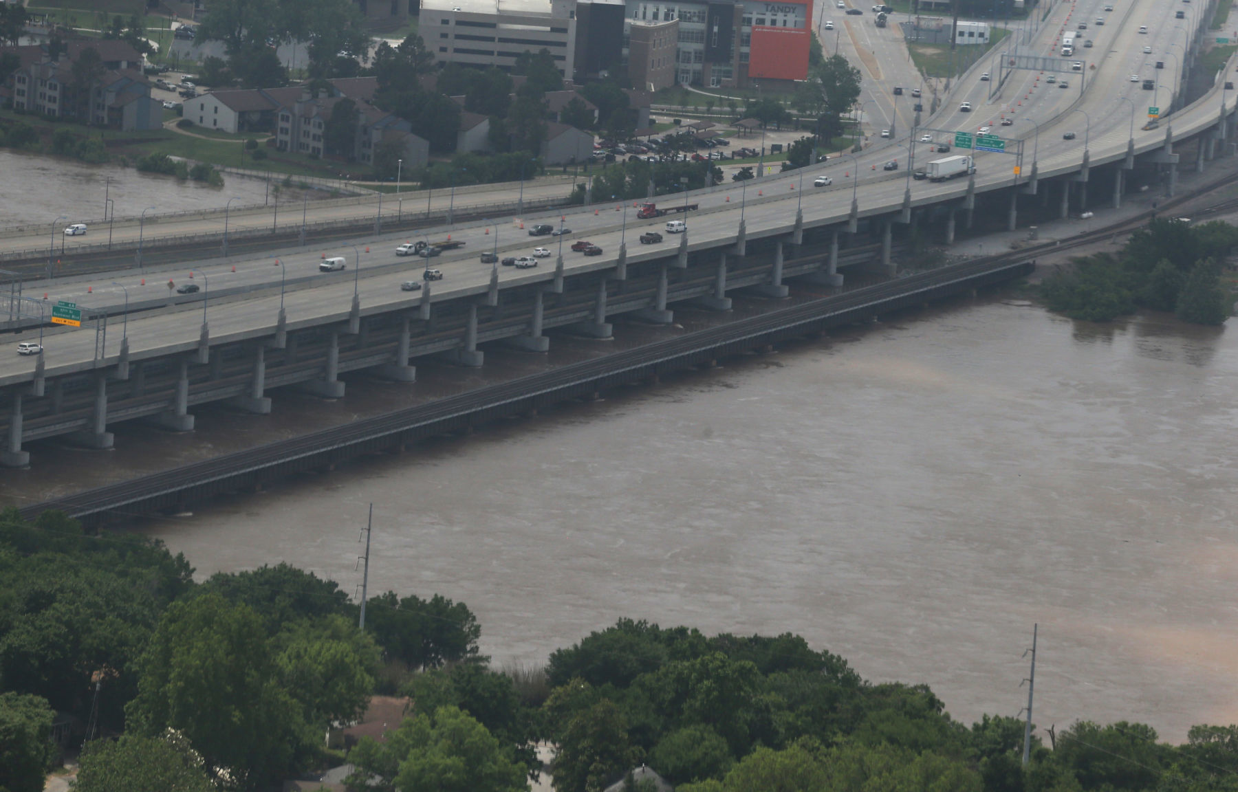 Flooding Aerial